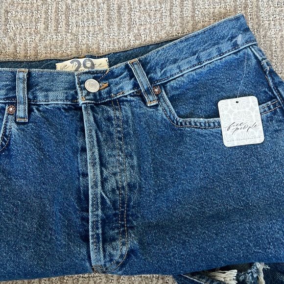 Free People lasso Jean sapphire NWT - Picture 6 of 7